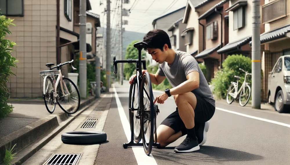 後輪はなぜパンクしやすい?