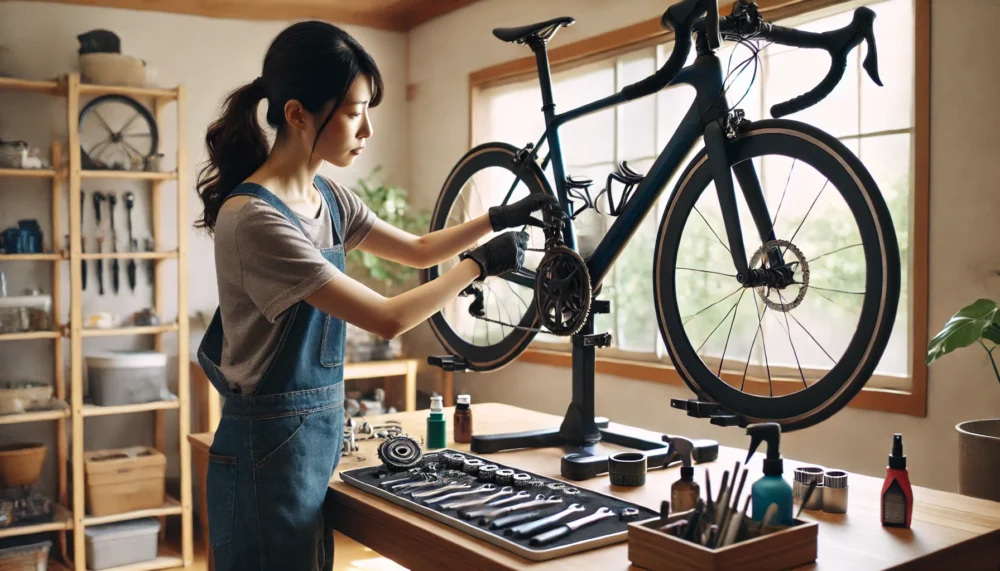 実用性重視!ロードバイク用メンテナンススタンド活用術