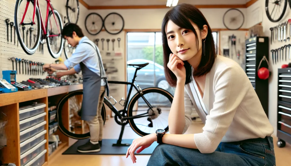 自転車店での持ち込み修理と所要時間