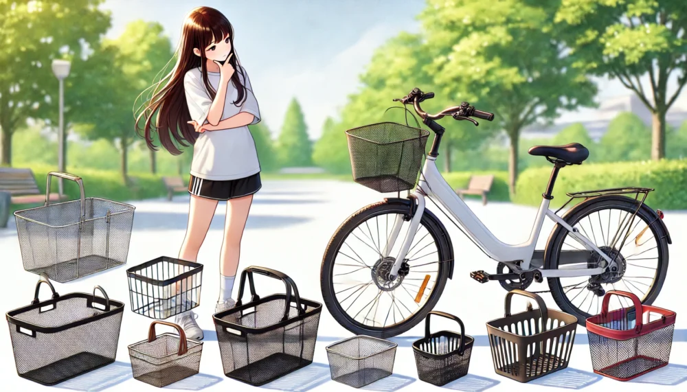 取り付け可能な後ろカゴの種類と特徴