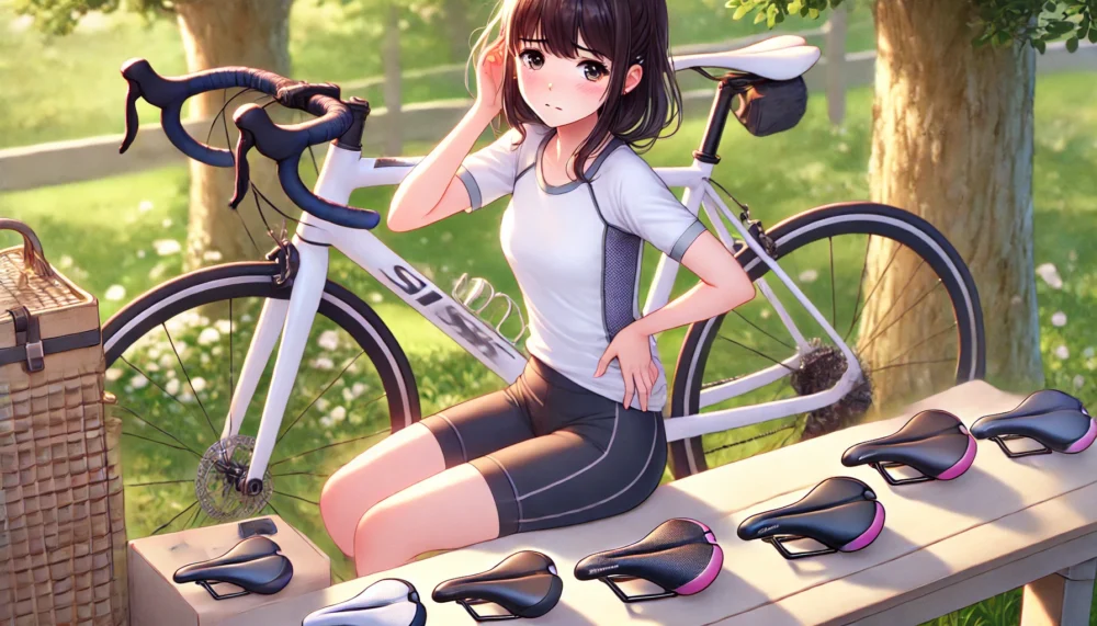 坐骨が痛いのはサドルの幅が合ってない?