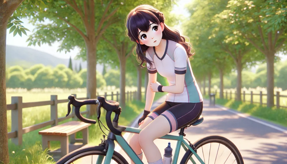 サドルが痛い…女性特有の問題とは?