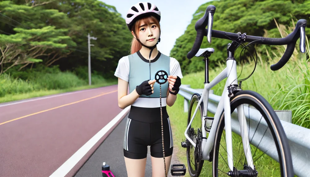 ロードバイクのチェーンが外れた時の原因と正しい直し方ガイド