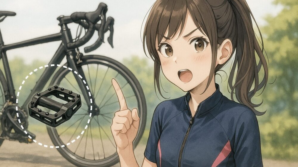 ロードバイクの走りに与える影響