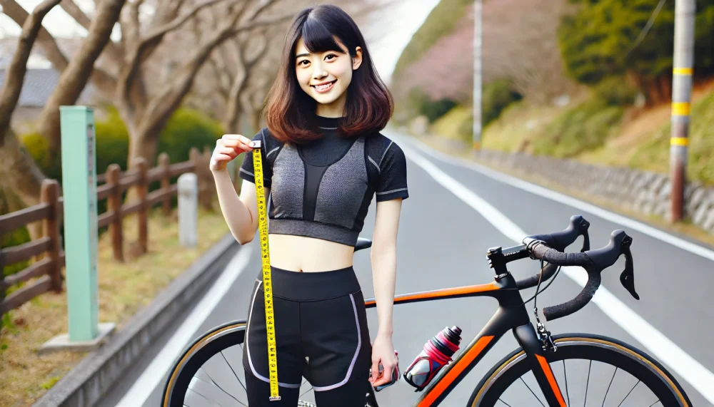 身長から見るハンドル幅の目安