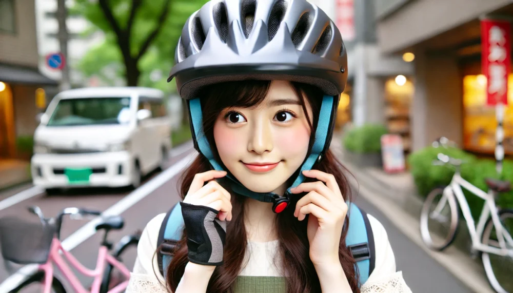 ジェットヘルメットを似合うようにかぶるコツ