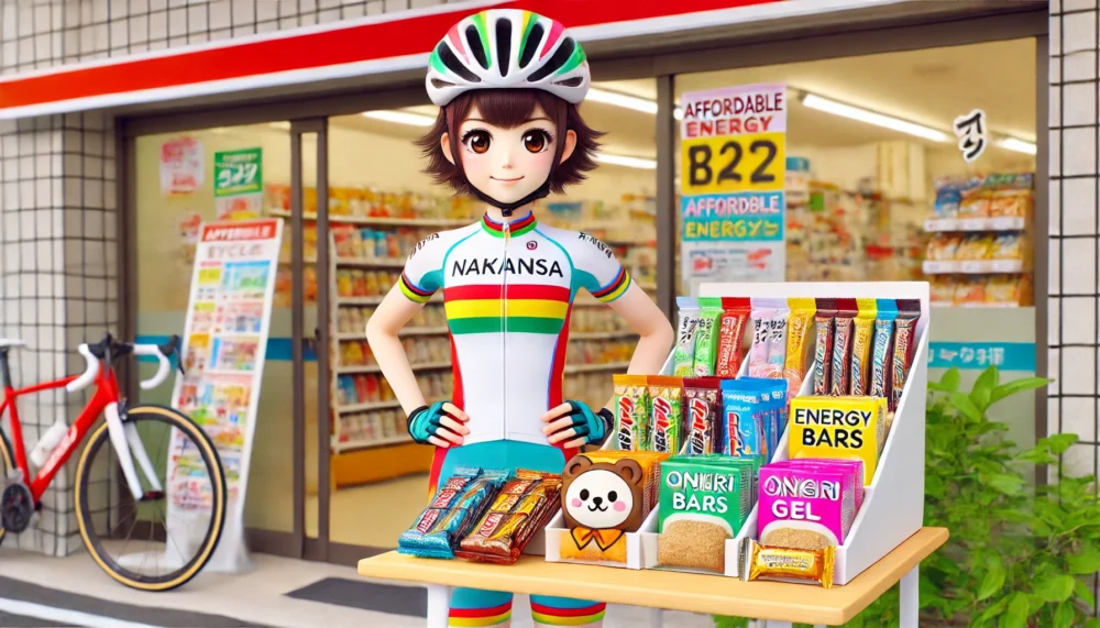 ロードバイクの補給食をコスパ良くコンビニで揃える方法