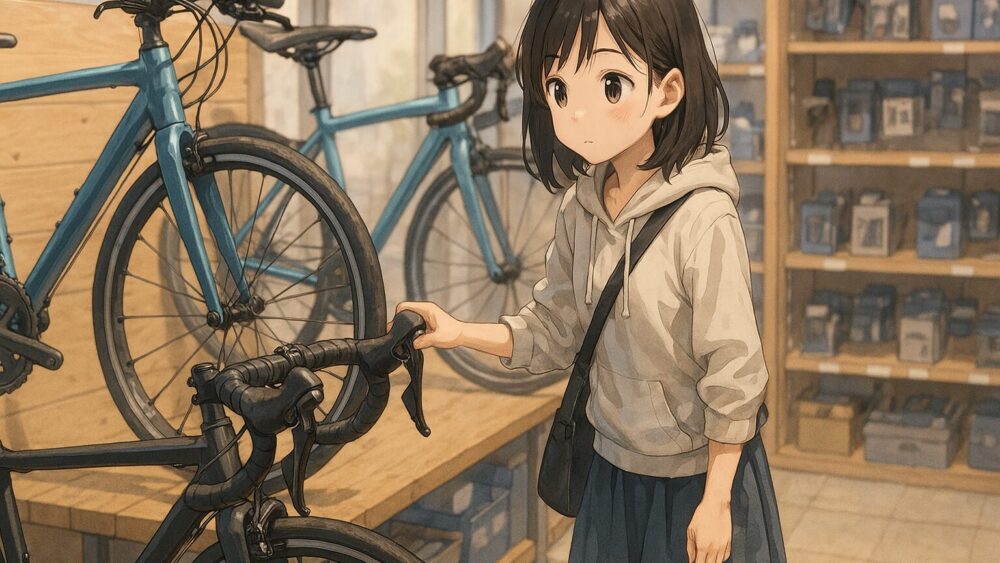 低身長女性がロードバイク選びで失敗しないコツ