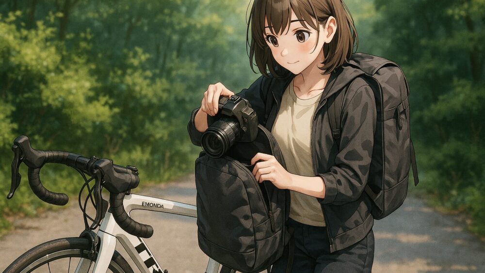 ロードバイクで一眼カメラを持ち運ぶことの魅力と注意点