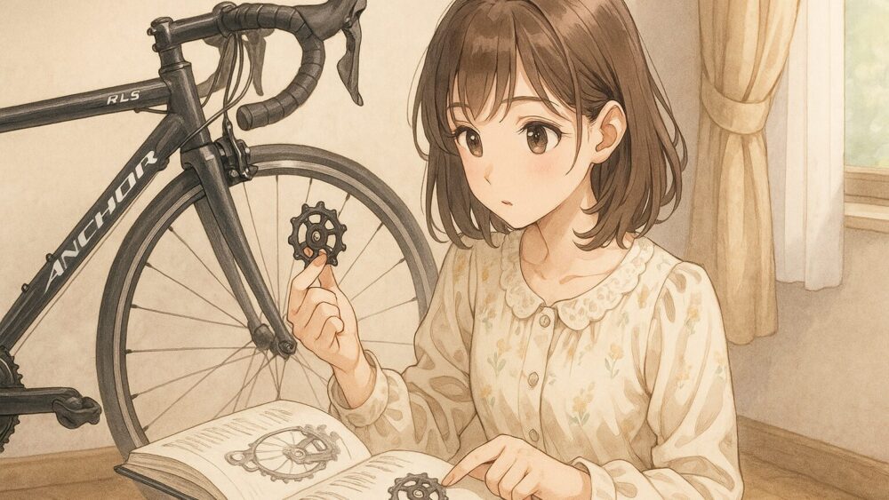 ロードバイクのプーリー交換で知っておくべき基礎知識
