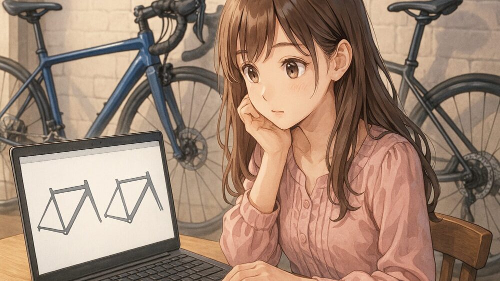 フレーム形状の違いと特徴