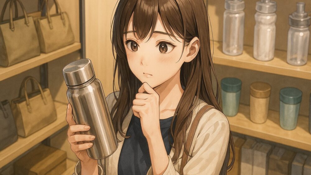 デザイン性も高いおしゃれ保冷ボトル
