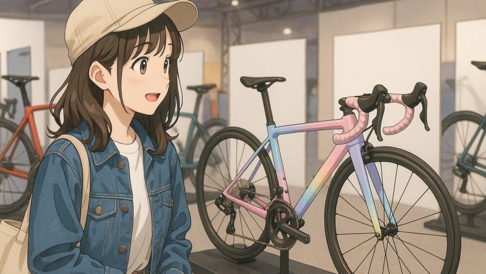 ロードバイク女子のかわいいを叶える選び方とコーデ
