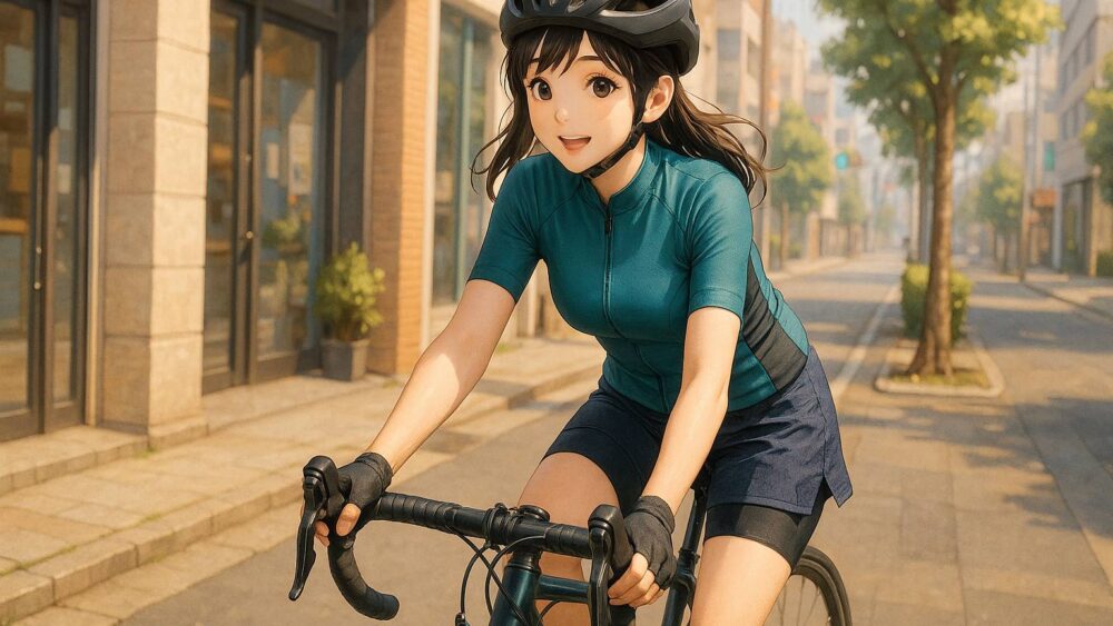 サイクルウェアの性能と魅力を活かした快適ライドスタイル
