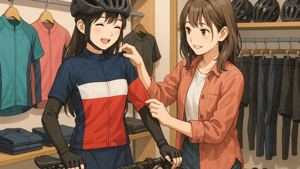 ロードバイク女子におすすめな服装選び方とコーディネート