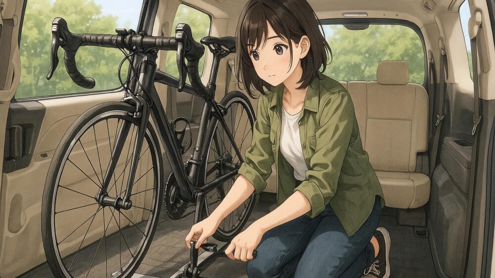 SUV以外のミニバンで快適に車載する方法