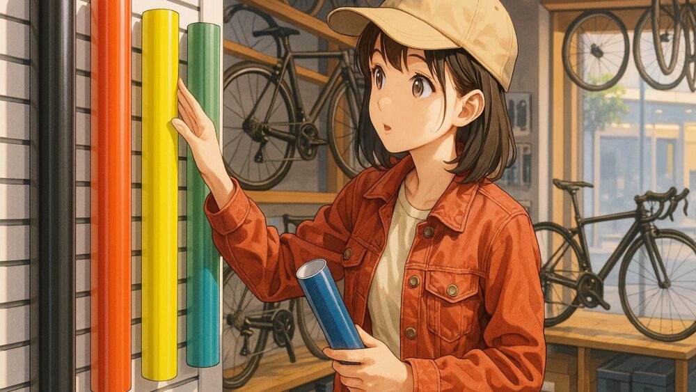 初心者に適したラッピングフィルム