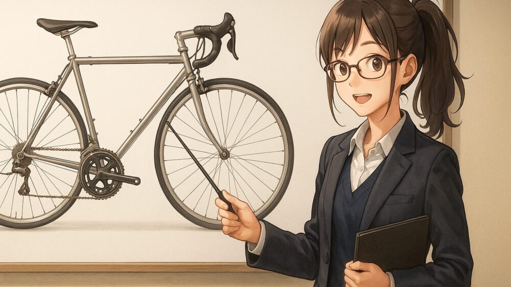 クロモリフレームのロードバイクの基礎知識