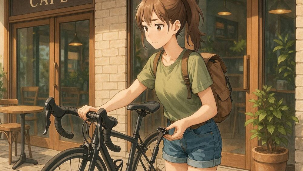 ロードバイクでダサいと思われるキックスタンドを避ける工夫