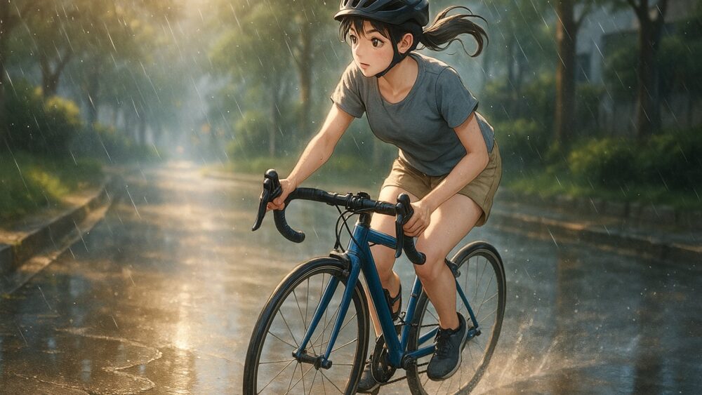 ロードバイクにおける雨のリスクと走行時の注意点