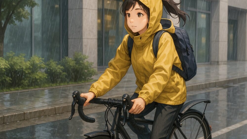 通勤時に役立つ雨対策と安全装備