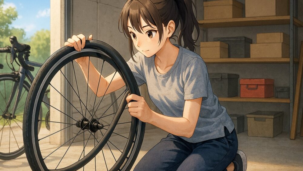 自分でチューブ交換を行う際の具体的な流れ