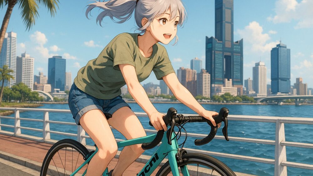 フレーム形状と素材がもたらす剛性と快適性