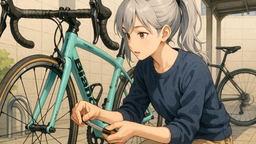 リムブレーキモデルの乗り味と軽快さの違い