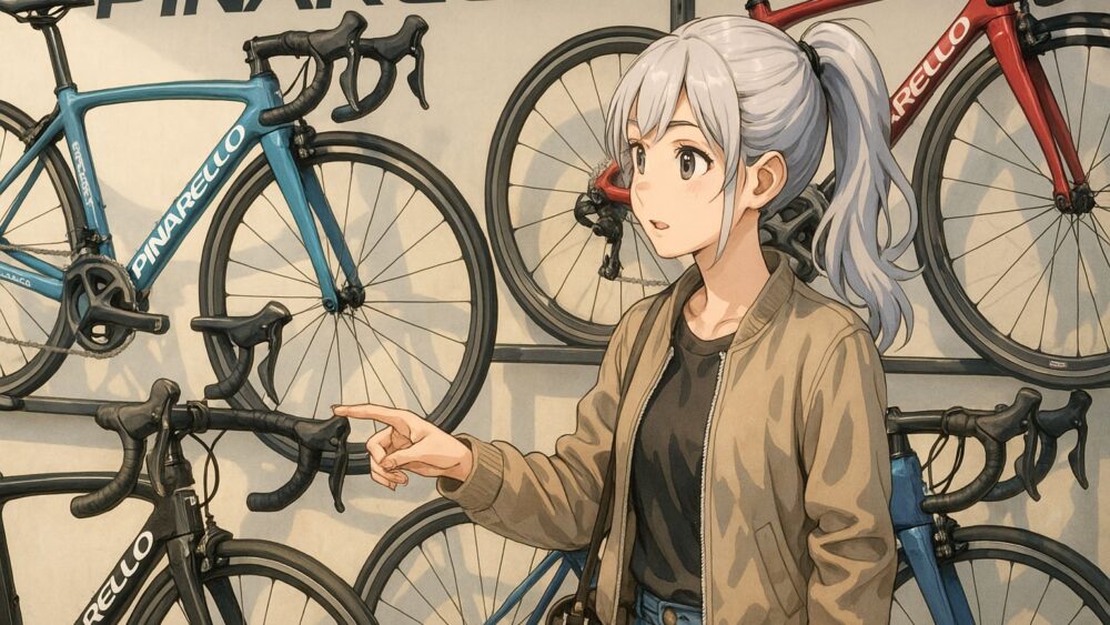 ピナレロのラインナップでのラザの立ち位置