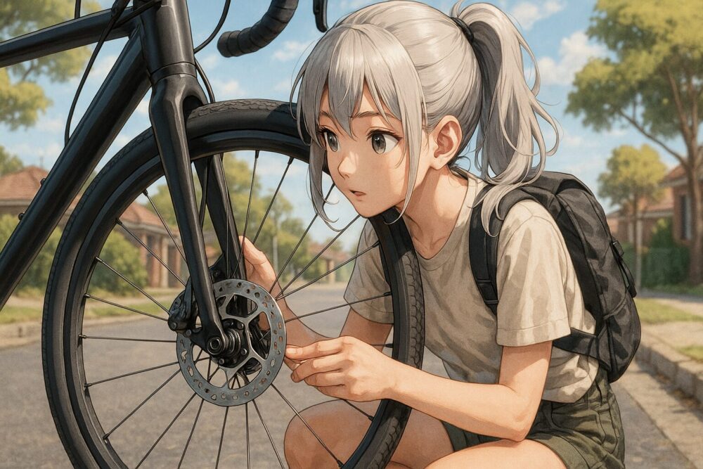 ディスクブレーキ車での32C装着条件と互換性