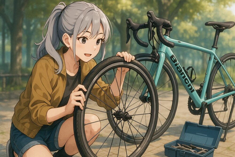 ビアンキのロードバイクのタイヤ交換を徹底解説｜費用相場と選び方