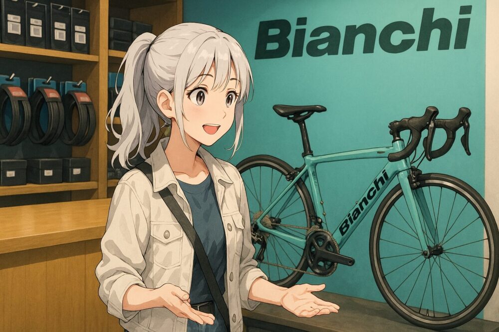 ビアンキバイクストアの工賃例