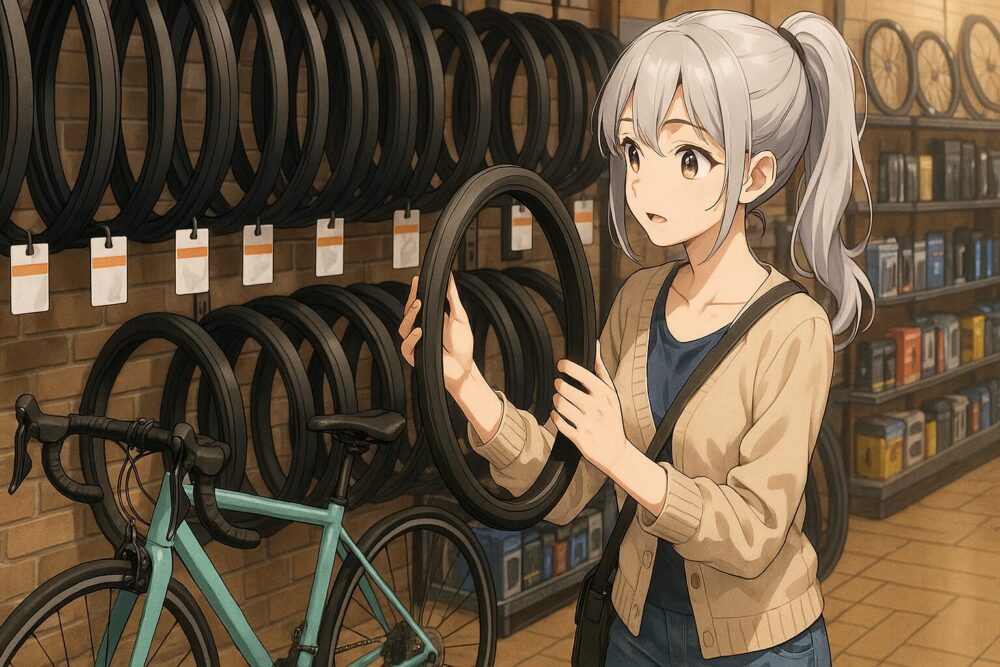 700cホイールに組み合わせるタイヤサイズ選び