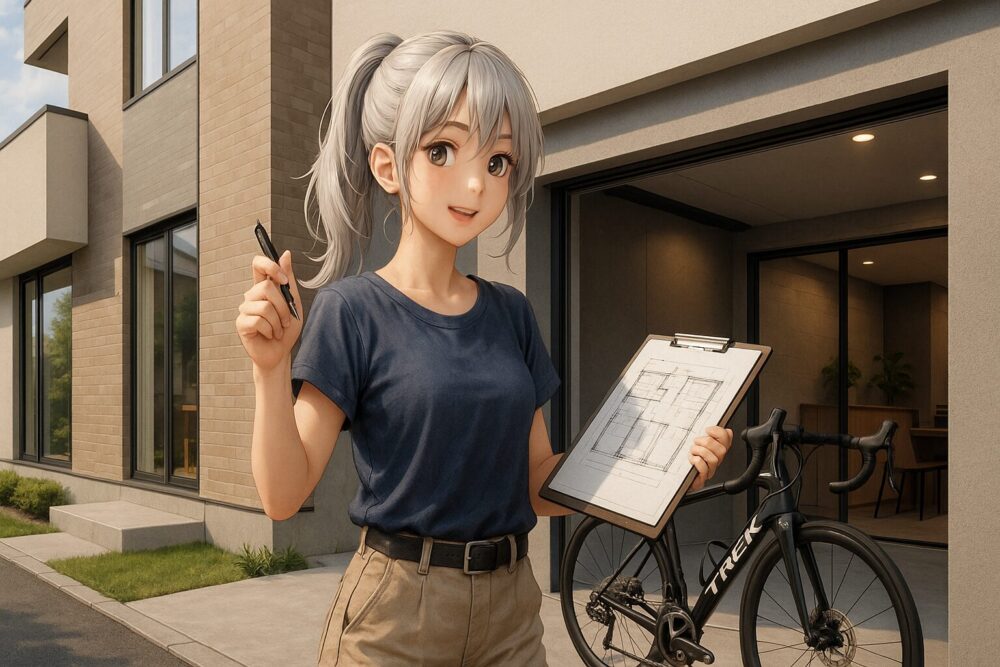 インナーガレージ付き間取りと費用感