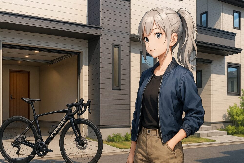 サイクルガレージと自転車置き場を比較