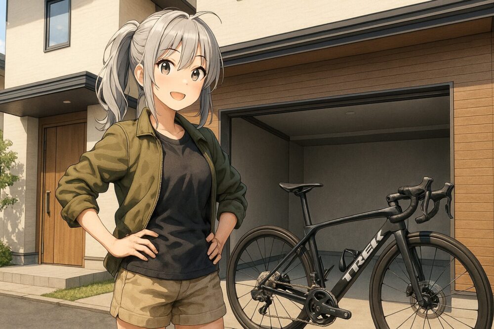 積水ハウスで叶える理想のロードバイクガレージハウス