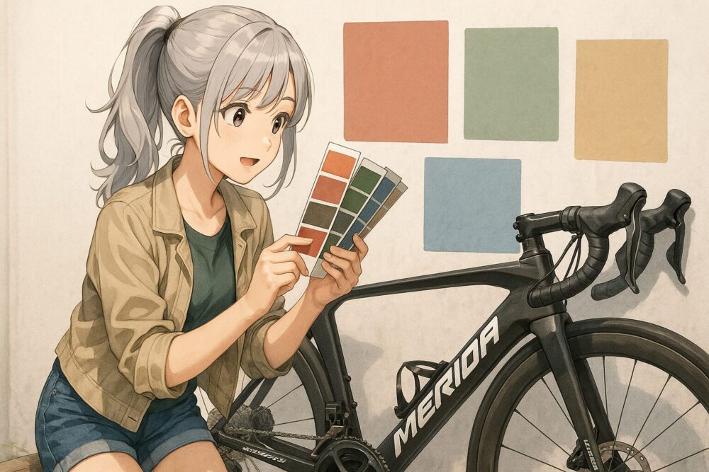 カラー展開とマット系塗装