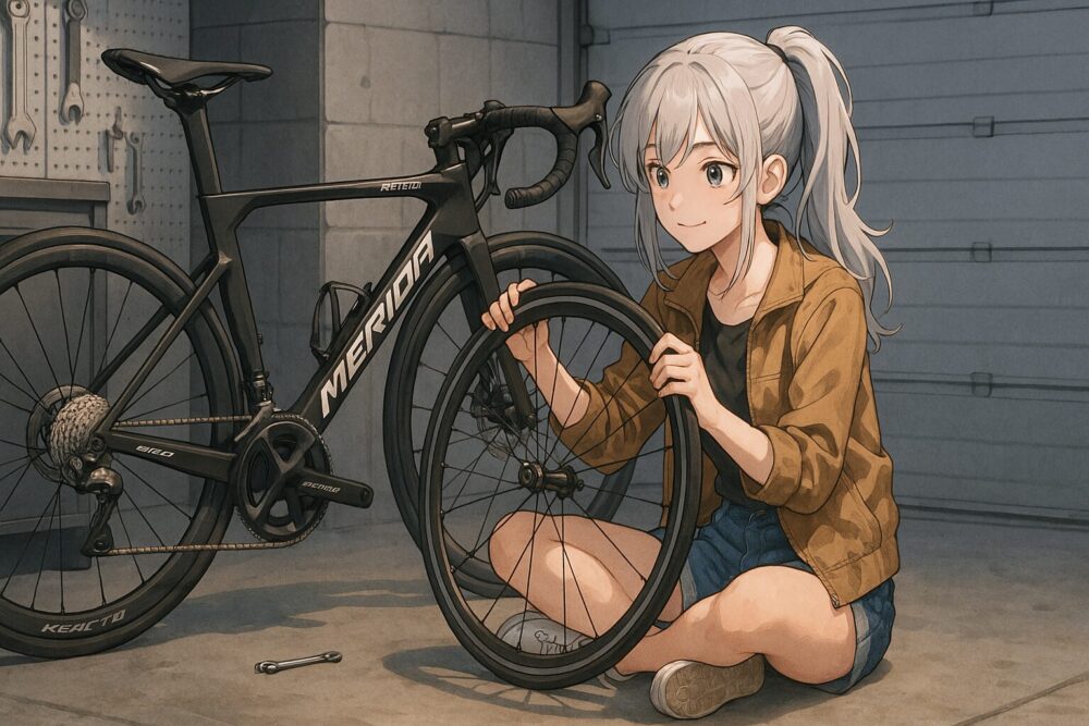 重量とホイールのアップグレード