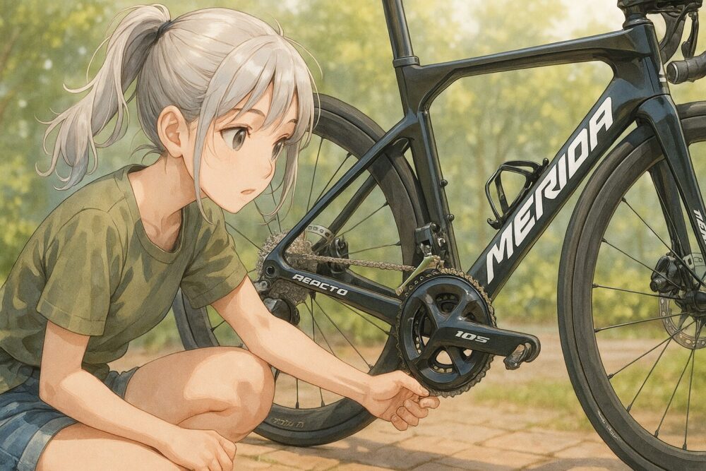 CF3フレームと105Di2の特徴