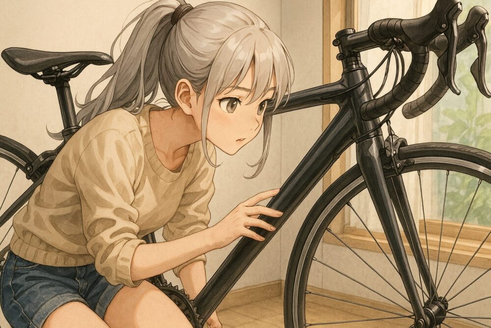 乗り心地に影響するフレーム形状