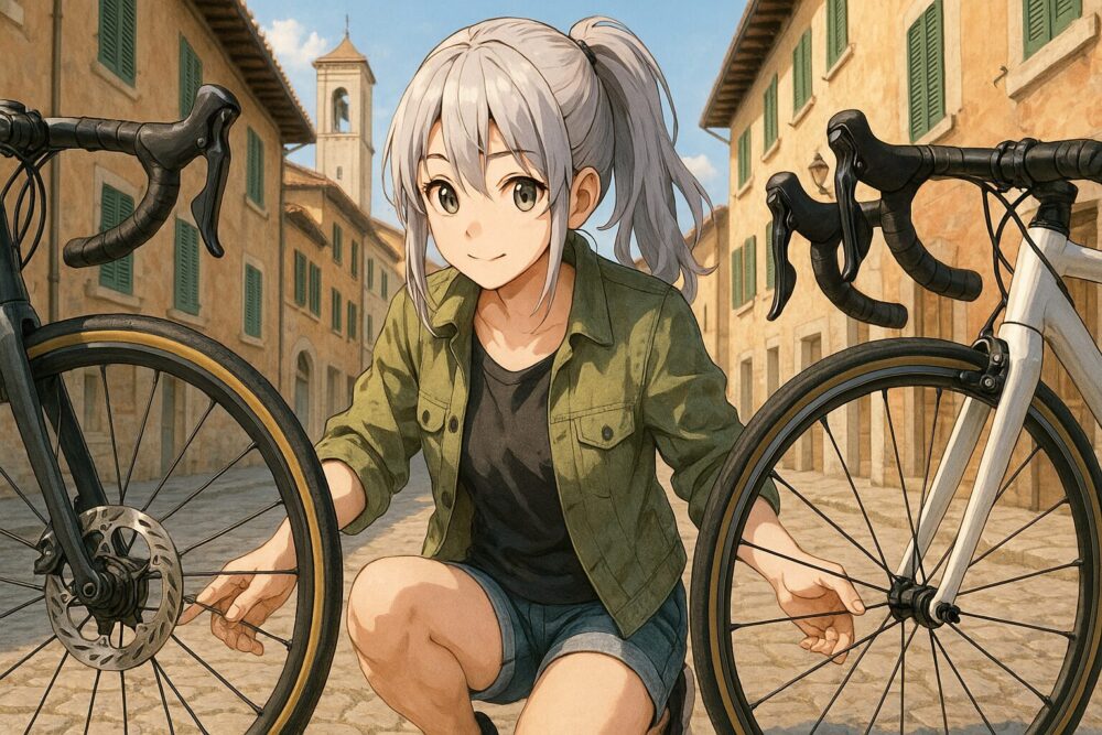 ディスクブレーキとリムブレーキ