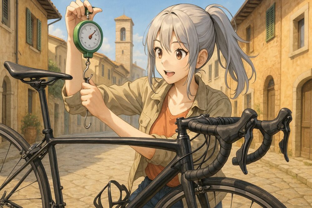 軽量重視と重量の目安