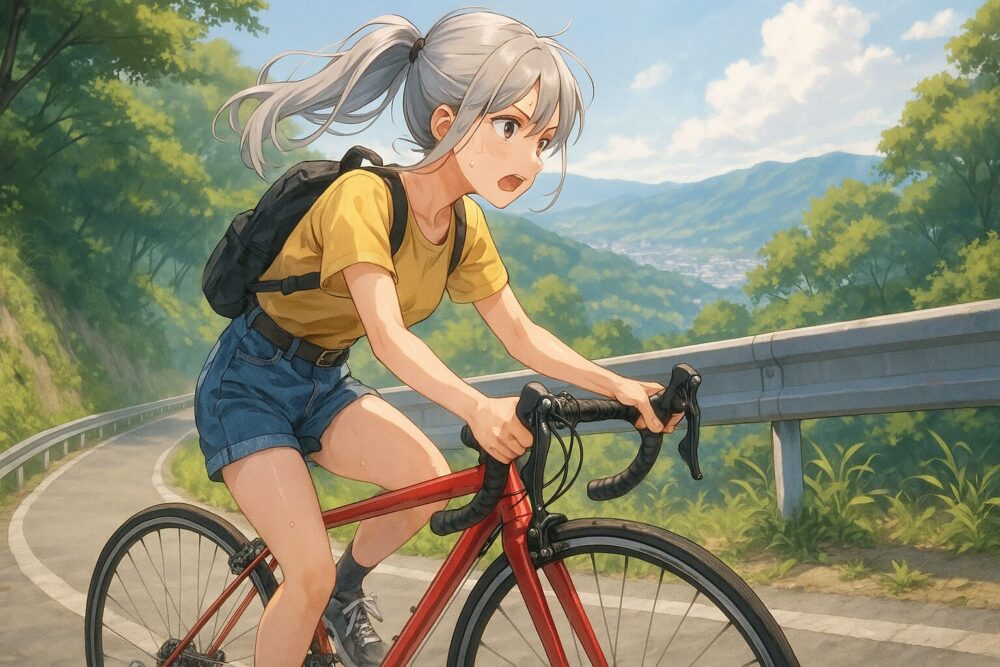 重いし遅い？坂道での走行性能検証