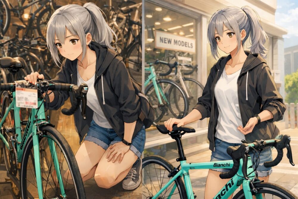 ビアンキのロードバイクを10万円で探す！中古と新車の現実解