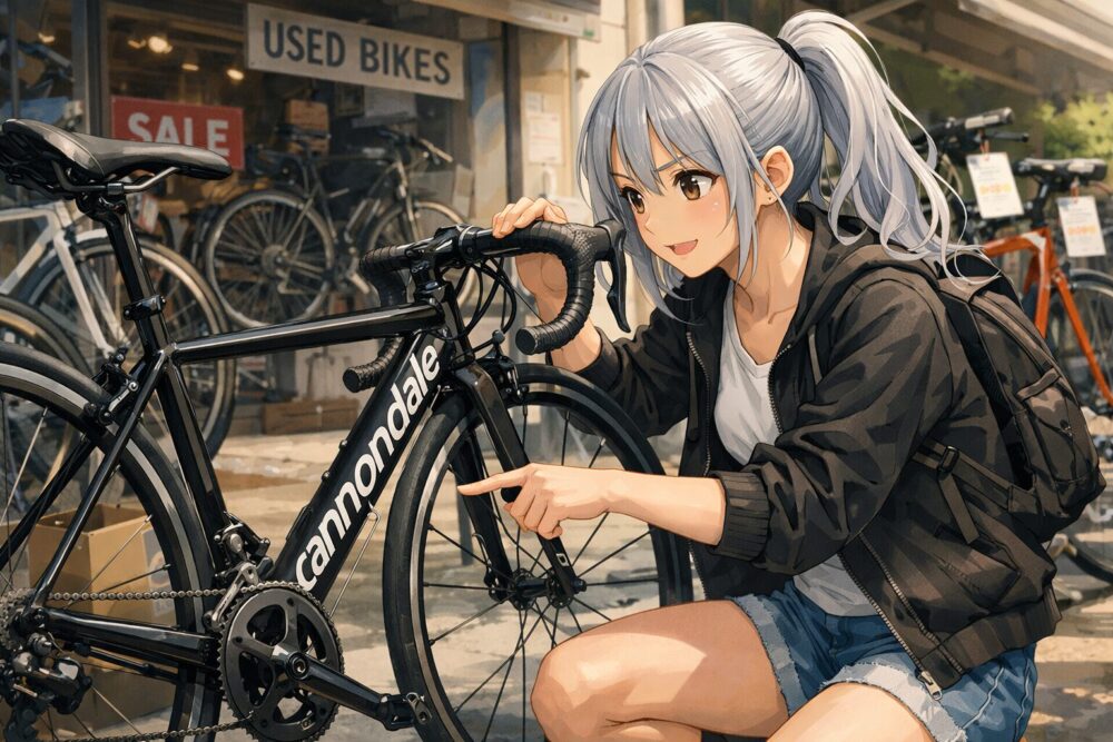 キャノンデールのロードバイクを型落ちで買うまとめ