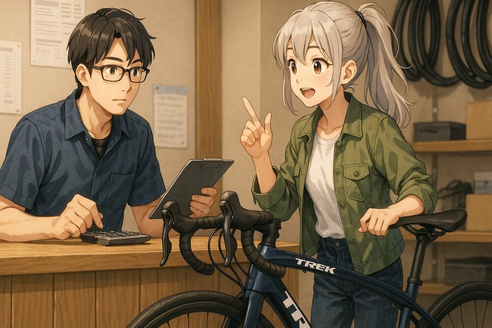 ショップでの工賃とディスクブレーキ化の総額