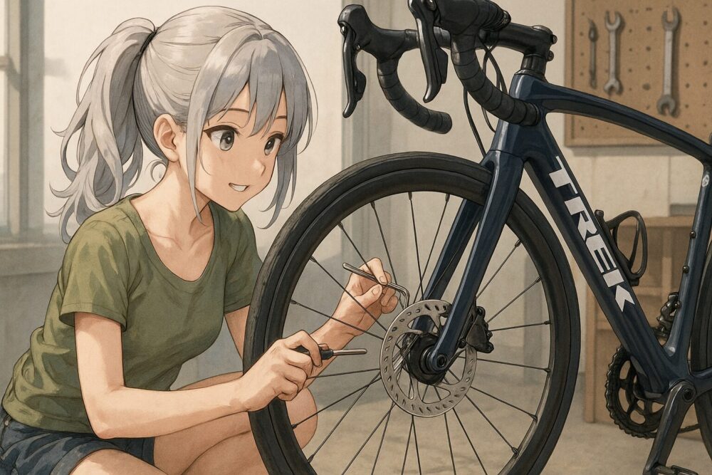 リムブレーキからディスクブレーキへの変換方法