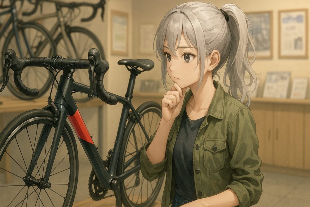 ロードバイクのフレーム塗装にかかる費用と業者選び