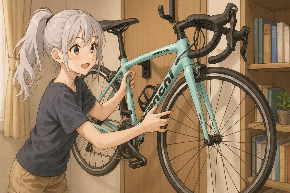 狭くても可能な室内保管の方法