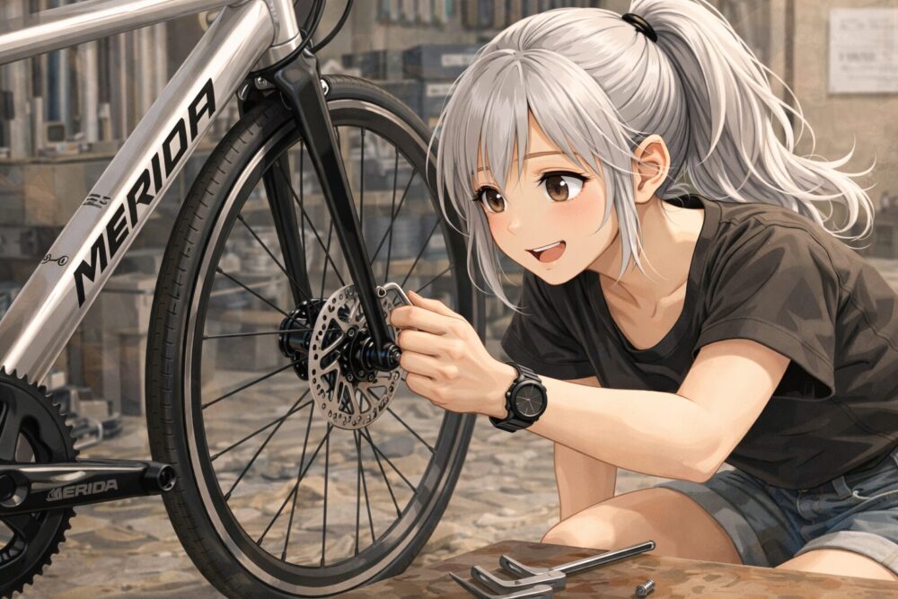 機械式ディスクブレーキの制動力と調整のコツ